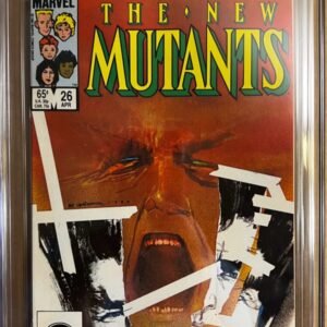 New Mutants #26 9.8 CGC KEY: 1st app of Legion, the son of Professor Xavier!