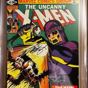 Uncanny X-Men #142 9.8 CGC SS 2X Signed by Chris Claremont & Terry Austin!!