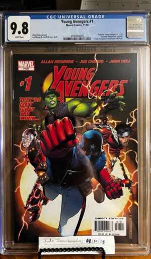 Young Avengers #1 9.8 CGC KEY: 1st team app of the Young Avengers!