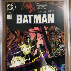 Batman #406 DOUBLE COVER!!! 9.8 CGC SS Signed by Frank Miller!