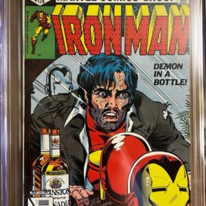 Iron Man #128 9.8 CGC SS Signed & Sketched by Bob Layton!!!