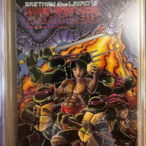 Teenage Mutant Ninja Turtles #18 9.8 CGC Wrap Around Cover