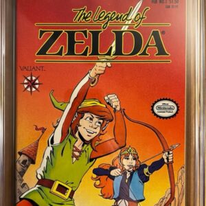 Legend of Zelda #1 9.8 CGC 2nd Print! KEY: HTF White Pager/2nd Print 1991