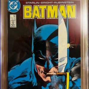 Batman #422 9.8 CGC Jim Starlin Joe Rubinstein, Jerry Bingham cover. Census: Only 19 Blue!