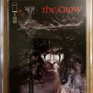 The Crow #1 9.8 CGC Image 1999. KEY: Variant cover art by Todd McFarlane!!