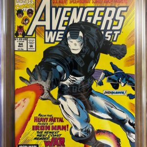 West Coast Avengers #94 9.8 CGC KEY: Rhodey assumes the codename War Machine!