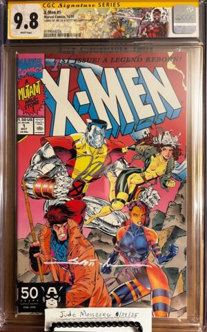 X-Men #1 Gambit Cover 9.8 CGC SS 2X Signed by Jim Lee & Scott Williams.