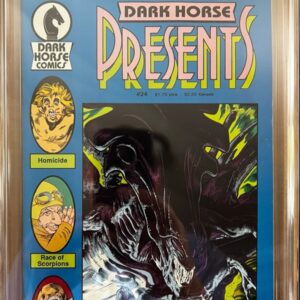 Dark Horse Presents, Vol. 1 #24 9.8 CGC KEY: Origin of Aliens, Xenomorphs in comic books!