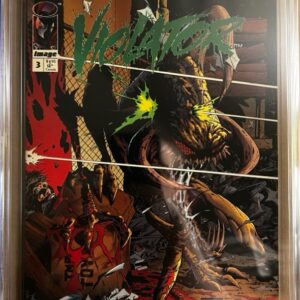 Violator #3 8.5 CGC NEWSSTAND! KEY: Alan Moore Writing