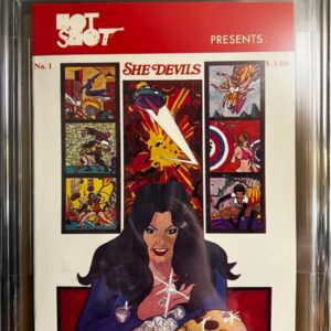 Hot Shot #1 9.8 CGC KEY: George Perez 1st cover outside Marvel/DC! June 1975