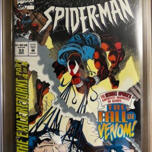 Spider-Man #53 9.8 CGC KEY: Final issue that began w/Scarlet Spider in Web of Spider-Man #118!