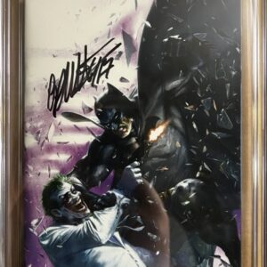 Dark Knight III: The Master Race #7 9.8 CGC SS Signed by Gabriele Dell'Otto! KEY: Purple Virgin Ultra Rare Cover Variant!!!