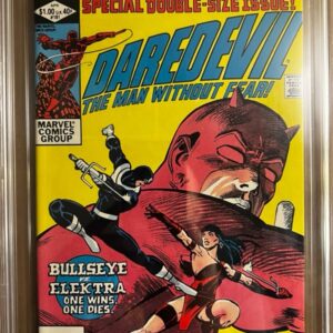 Daredevil #181 9.8 CBCS KEY: Death of Elektra, Punisher Cameo!