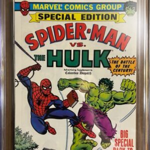 Special Edition: Spider-Man vs. the Hulk #nn 9.8 CGC KEY: 1979 John Romita cover!