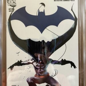 Detective Comics #873 9.8 CGC KEY: Cover and interior art by Jock!