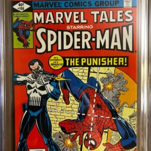 Marvel Tales #106 9.8 CGC KEY: 1st reprint of ASM #129!!