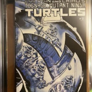 Teenage Mutant Ninja Turtles #2 9.8 CGC (Counter. Feit) KEY: Rare HTF 1980s COUNTER.FEIT!!!