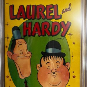 Laurel and Hardy #1 5.0 CGC! KEY: 1st comic to feature duo Stan Laurel & Oliver Hardy, 1949
