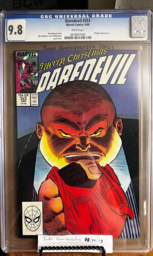 Daredevil #253 9.8 CGC KEY: 1st app of Wildboys!