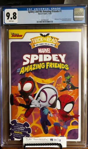 Spidey and his Amazing Friends (Trick or Read 2024) #1 9.8 CGC Promotional giveaway