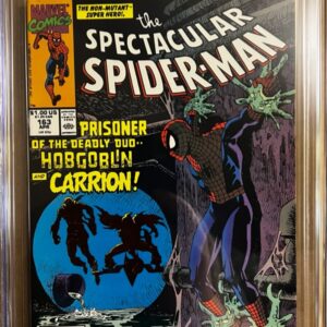 Spectacular Spider-Man #163 9.8 CGC Hobgoblin & Carrion, Sal Buscema cover!