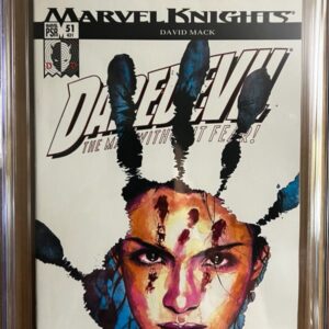 Daredevil #51 9.8 CGC KEY: Origin of Echo, specifically her connection to Daredevil!