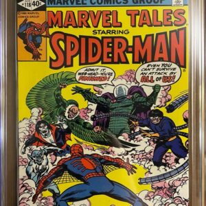 Marvel Tales #118 9.8 CGC KEY: Reprint of ASM #141: 1st app of the second Mysterio, Dan Berkhart