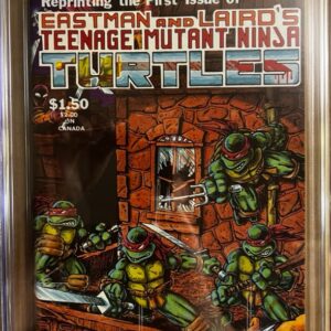 Teenage Mutant Ninja Turtles #1 9.8 CGC 4th Print!