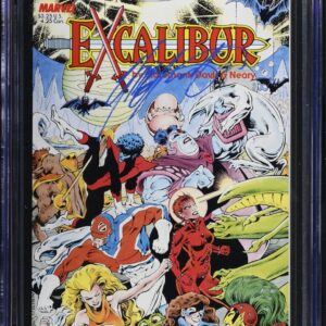 Excalibur Special Edition #nn 9.8 CGC SS Signed by Chris Claremont KEY: 1st team app of Excalibur: