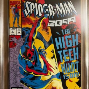 Spider-Man 2099 #2 9.8 CBCS KEY: 2nd app of Spider-Man 2099