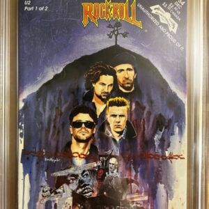 Rock 'n' Roll Comics #54 9.8 CBCS - U2! GHOST: Zero on CGC Census!