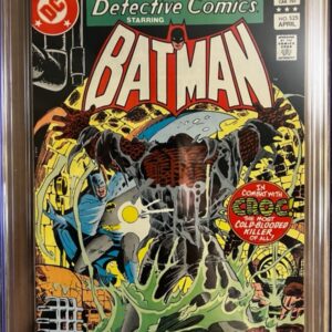 Detective Comics #525 9.8 CGC KEY: 1st full app of Jason Todd, 3rd full app of Killer Croc!!!