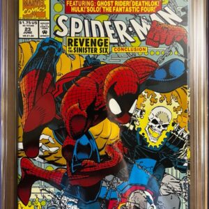 Spider-Man #23 9.8 CGC Comments: Fantastic Four & Hulk app