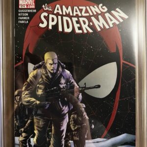 Amazing Spider-Man #574 9.8 CGC KEY: Origin of Flash Thompson, how he lost his legs