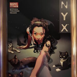 NYX # 9.8 CGC KEY: 3rd app of X-23, Laura Kinney!