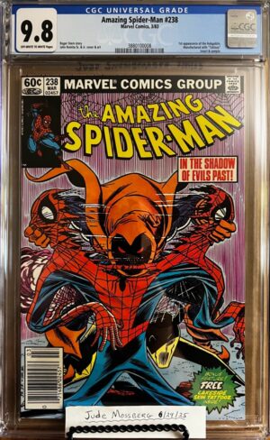 Amazing Spider-Man #238 9.8 CGC NEWSSTAND!